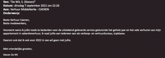 uitstekende service uitstekende service